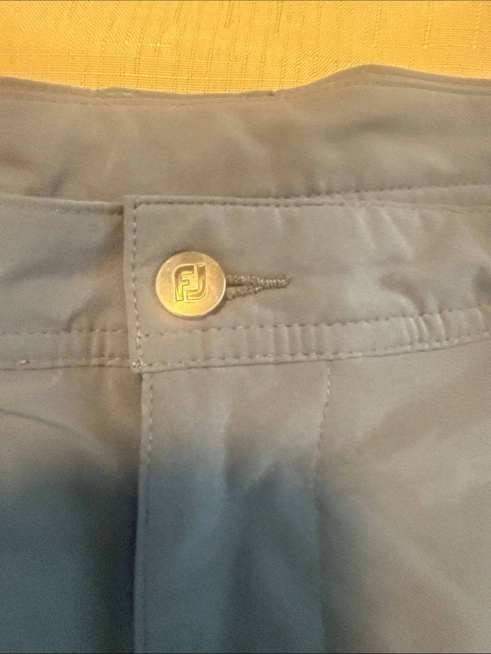 FootJoy Men's Flat Front Shorts in Navy Blue